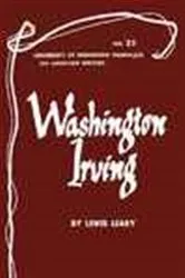 Book cover of Washington Irving - American Writers 25 by Lewis Leary