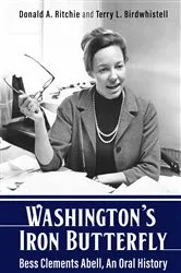 Book cover of Washington's Iron Butterfly by Donald A. Ritchie