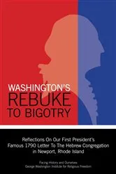 Book cover of Washington's Rebuke to Bigotry by Facing History and Ourselves