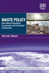 Book cover of Waste Policy by Alexander Gillespie