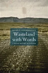 Book cover of Wasteland with Words by Sigurður Gylfi Magnússon