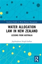 Book cover of Water Allocation Law in New Zealand by Unknown