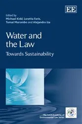 Book cover of Water and the Law by Unknown