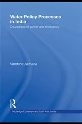 Book cover of Water Policy Processes in India by Vandana Asthana