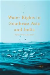 Book cover of Water Rights in Southeast Asia and India by Ross Michael Pink