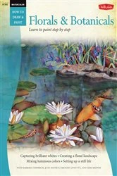 Book cover of Watercolor: Florals & Botanicals by Barbara Fudurich