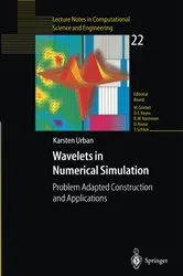Book cover of Wavelets in Numerical Simulation by Unknown