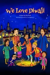 Book cover of We love Diwali by Raj Shah