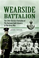 Book cover of Wearside Battalion by John Sheen