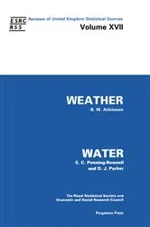 Book cover of Weather & Water by B.W. Atkinson