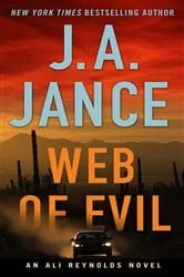 Book cover of Web of Evil by J.A. Jance