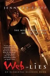 Book cover of Web of Lies by Jennifer Estep