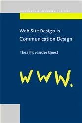 Book cover of Web Site Design is Communication Design by Unknown