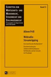 Book cover of Webradio-Streamripping by Gerald Spindler