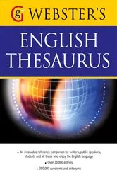 Book cover of Webster's American English Thesaurus by Betty Kirkpatrick
