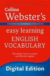 Book cover of Webster’s Easy Learning English Vocabulary by Unknown