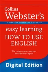 Book cover of Webster’s Easy Learning How to use English by Unknown
