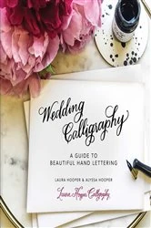 Book cover of Wedding Calligraphy by Laura Hooper