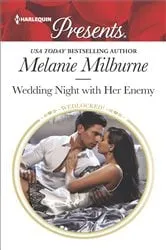 Book cover of Wedding Night with Her Enemy by Melanie Milburne
