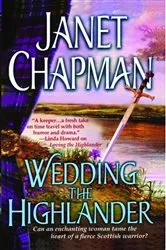 Book cover of Wedding the Highlander by Janet Chapman