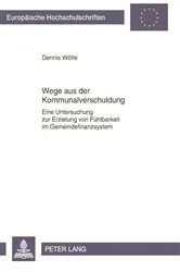 Book cover of Wege aus der Kommunalverschuldung by Unknown