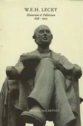 Book cover of W.E.H. Lecky by Donal McCartney