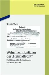 Book cover of Wehrmachtjustiz an der 