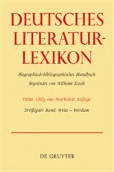 Book cover of Weiss - Werdum (3rd ed.) by Wilhelm Kosch