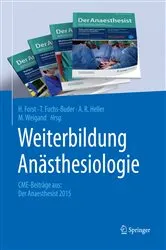 Book cover of Weiterbildung Anästhesiologie by H. Forst