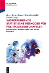 Book cover of Weiterführende statistische Methoden für Politikwissenschaftler by Georg Wenzelburger