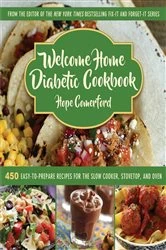 Book cover of Welcome Home Diabetic Cookbook by Hope Comerford