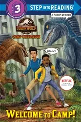 Book cover of Welcome to Camp! (Jurassic World: Camp Cretaceous) by Steve Behling