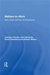 Book cover of Welfare-to-Work by Andreas Cebulla