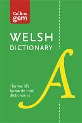 Book cover of Welsh Gem Dictionary by Collins Dictionaries