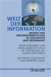 Book cover of Welt der Information by Hans A. Koch