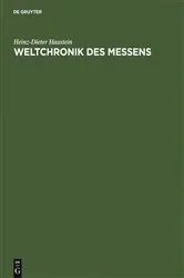 Book cover of Weltchronik des Messens by Heinz-Dieter Haustein