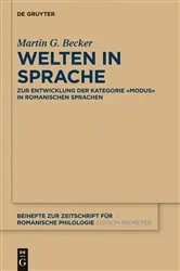 Book cover of Welten in Sprache by Martin G. Becker