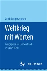 Book cover of Weltkrieg mit Worten by Gerrit Lungershausen