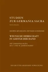 Book cover of Weltliche Herrschaft in geistlicher Hand by Hedwig Röckelein