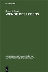 Book cover of Wende des Lebens by Armin Schmitt