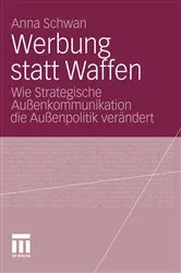 Book cover of Werbung statt Waffen by Anna Schwan