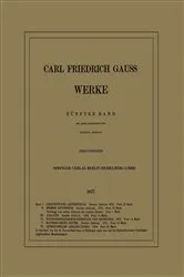 Book cover of Werke by Carl Friedrich Gauß