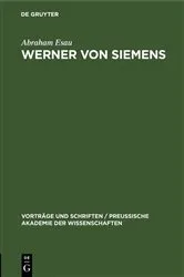 Book cover of Werner von Siemens by Abraham Esau