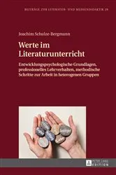 Book cover of Werte im Literaturunterricht by Bodo Lecke