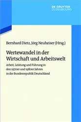 Book cover of Wertewandel in der Wirtschaft und Arbeitswelt by Bernhard Dietz