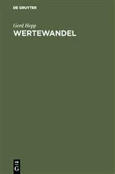 Book cover of Wertewandel by Gerd Hepp
