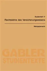 Book cover of Wertpapierrecht (3rd ed.) by Karl Sieg