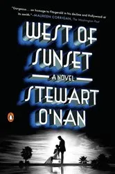 Book cover of West of Sunset by Stewart O'Nan