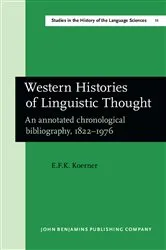 Book cover of Western Histories of Linguistic Thought by Unknown