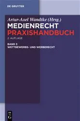 Book cover of Wettbewerbs- und Werberecht (2nd ed.) by Artur-Axel Wandtke